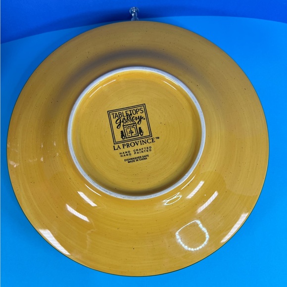 Tabletops Gallery La Province (Set Of 3 Salad Plates) Hand Painted 8.5”Diameter - Picture 13 of 15